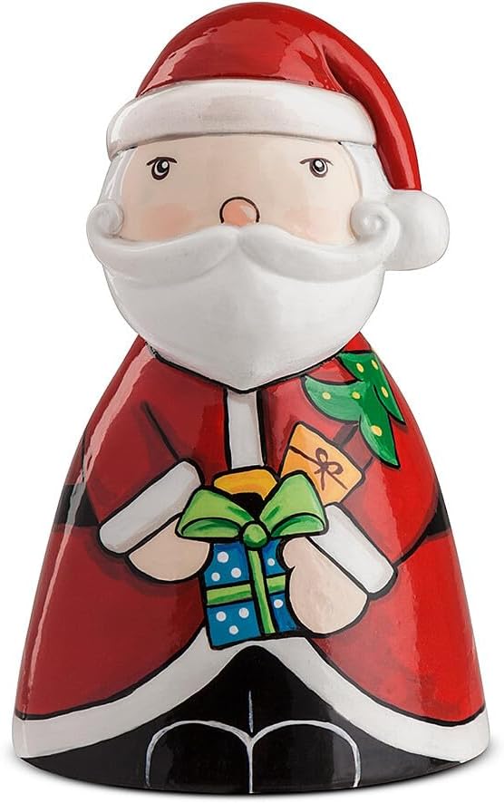 Egan Christmas Bell Santa Claus 10 x 15 cm