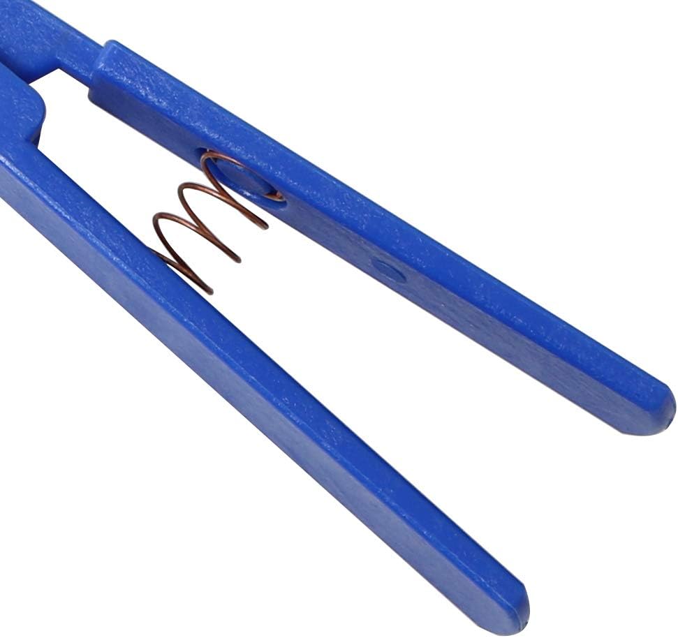 MEETOOT Piano Tuning Tools 20.3cm Blue Nylon Mute Clamp with Carrying Case for Easier Mixing of Alto and Treble