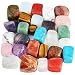 mookaitedecor 1lb Tumbled Stones Polished Crystals Healing, Reiki, Chakra & Wicca,Mixed Stones