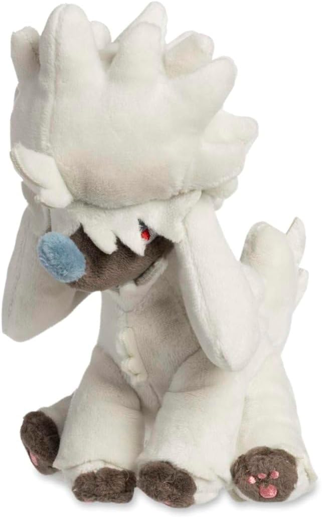 Pokémon Center: Furfrou (Natural Form) Sitting Cuties Plush, 6 ½ Inch