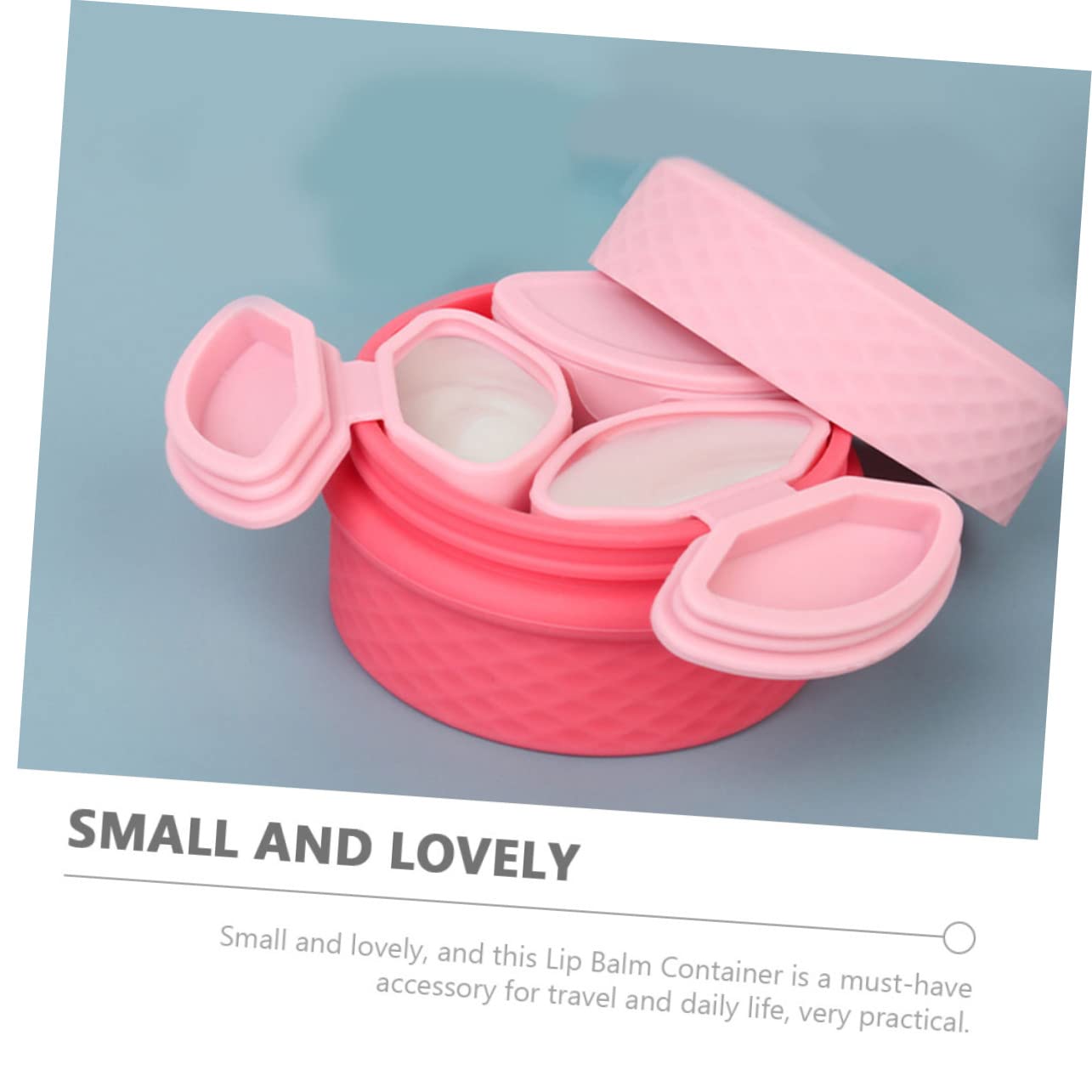 Healeved Lot De 4 Flacons De Voyage En Silicone Pour Produits De Toilette Flacons Compacts Pour Lotion Trousse De Maquillage Camping Voyage Daffaires