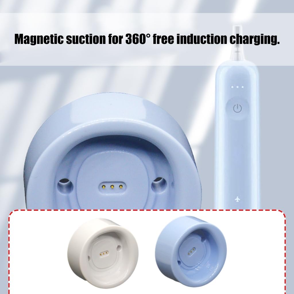 3 Pin Magnetic Chargers Adapters Charging Station Fast Charge Base for Laifen Electric Toothbrush