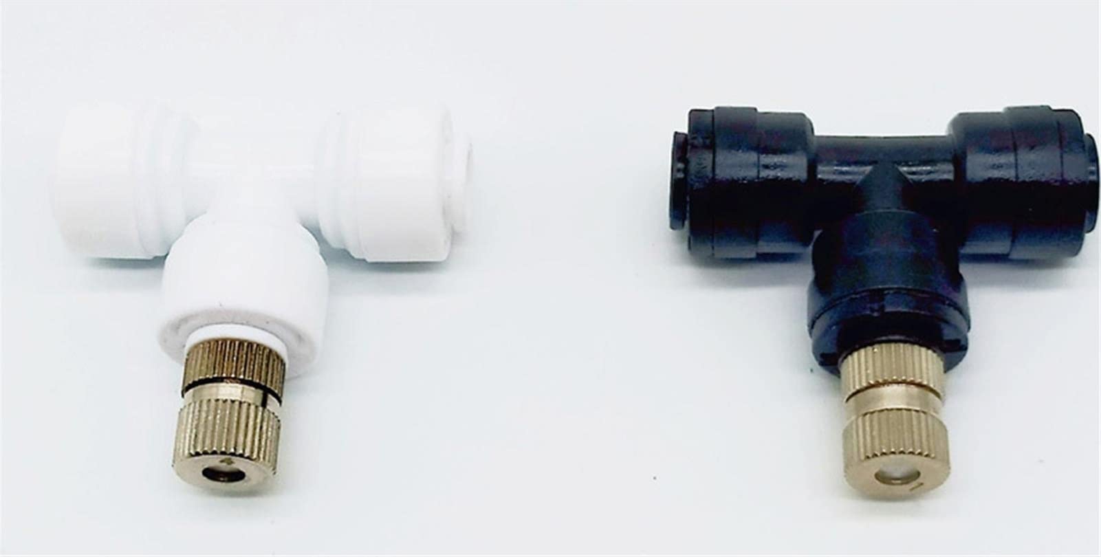 pulverizador 50 unids 6 mm de Baja presión Bloqueo de Deslizamiento boquillas de nebulización jardín refrigeración Agua Aerosol Fácil instalación, Buen Rendimiento de Ahorro de a