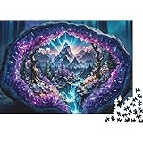 ■❤Décoration murale unique : vous pouvez l'encadrer et orner votre salon, chambre ou bureau une fois terminé. Ce puzzle pour adultes ajoute une touche de beauté artistique à n'importe quel espace et apporte une atmosphère vibrante à l'environnement