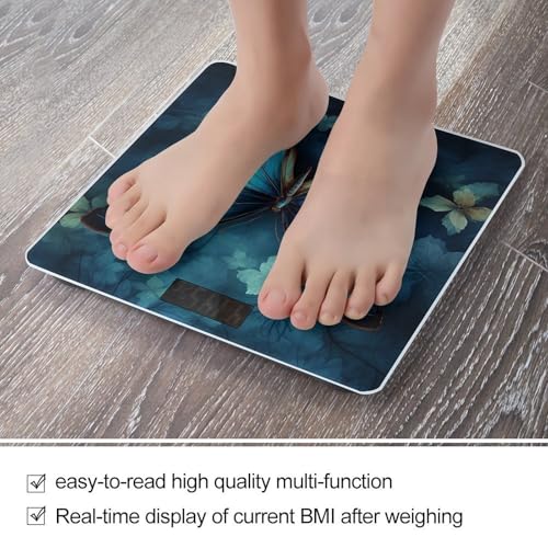 Báscula Digital Azul con Diseño Moderno y Precisión Alta miniatura 5