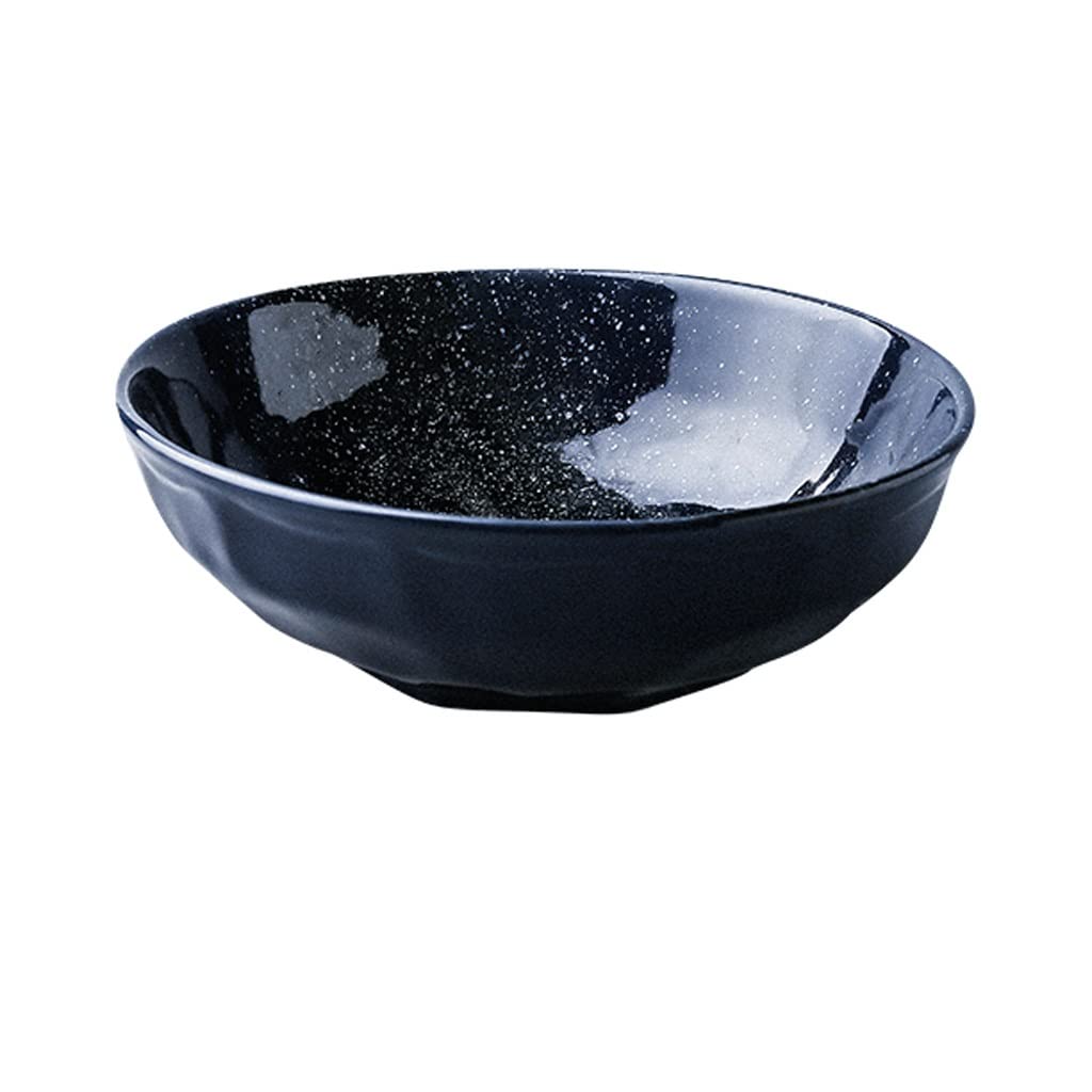 XYIANG Creative Salad Bowl Dessert Bowls Salad Fruit Bowls Household Ceramics Rice Bowls Vegetable Bowls Snack Bowls Sushi Bowls Dessert Snack Serving Bowls (D2pcs)