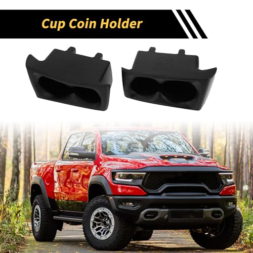 Inserto Portavasos para Ram 1500 2019-2021 Negro miniatura 3