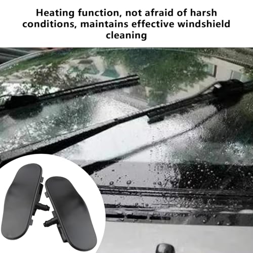 Oiieco 2Pcs Front Windscreen Washer Spray Nozzle Jet with Heated for Audi A1 A3 A4 A5 Q3 Q5 Q7 TT 2008-2017 4G8988987 4GD955987, Front Windscreen Washer Jets,Windscreen Spray Nozzle - Image 5