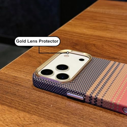 Coque iPhone 14 Pro Max relief carbone protège objectif vert - 5
