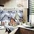 Vieshful 20 Pack 11.8"x23.6" Peel and Stick Backsplash Wall Panels, Self Adhesive Waterproof Back Splash Marble Tiles for Kitchen Bathroom, TV Walls, Living Room Blue (Not Real Tiles)