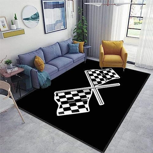 Alfombra de campo de béisbol verde y marrón, estilo de juego deportivo, alfombras grandes antideslizantes para interiores, lavable a máquina, transpirable, duradera, para habitación, sofá, sala de
