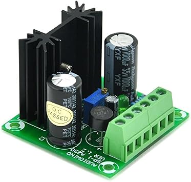 DC Positive 1.5 to 29V Adjustable Voltage Linear Regulator Module, Based on LM317