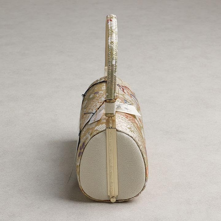 沙織謹製 草履バッグセット 24cm Lサイズ古典柄 帯地 01552 草履とバッグの