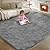 Ultra Soft Rug for Living Room, 5X8 Ft Grey Fluffy Shag Area Rug for Bedroom, Modern Shaggy Carpets Fuzzy Rug for Kids Boys Girls Dorm Nursery Home Decor Aesthetic, Upgrade Anti-Skid Durable