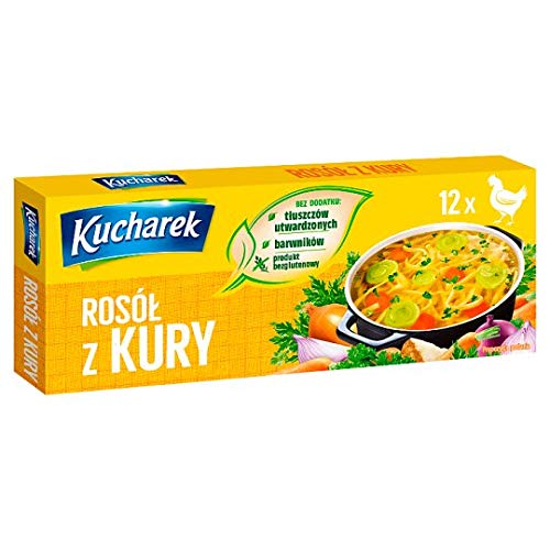 Kucharek Chicken flavored bouillon no preservatives 120g