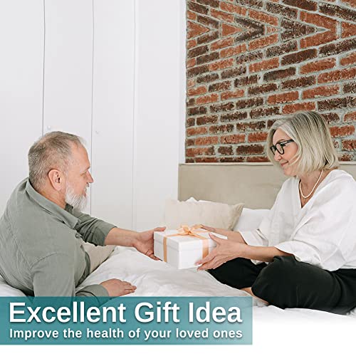 Acupressure Massage Slippers With Natural Stone, Therapeutic Reflexology Sandals For Neuropathy Acupoint Massage Shiatsu Foot Pain Relief Gifts For Wellness, Men 6.5-7 / Women 7.5-8.5 Feet Size #TOP5