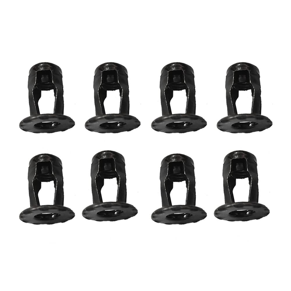 Amazon 16 個 M5 M6 ねじ込みインサート花びらナットリベットロックナット拡張クランプ中空壁鉄アルミリベットナットファスナー