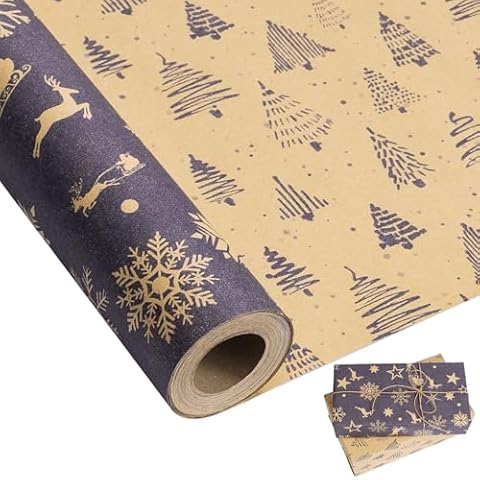 Papier Cadeau Noël Larcenciel 43cm x 10m Cover