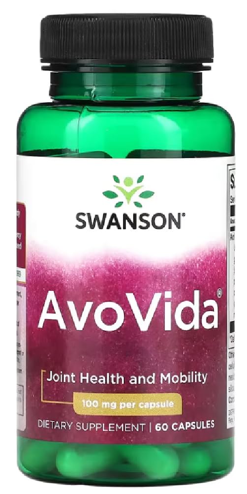 Swanson - AvoVida 100 mg | Unterstützung für Gelenke und Knorpel - 60 Kapseln