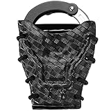Kydex Handcuff Case with MOLLE Mount– Basketweave Finish – Fits ASP, Hinged, Chain, and Rigid Folding Handcuffs – Right Hand Draw