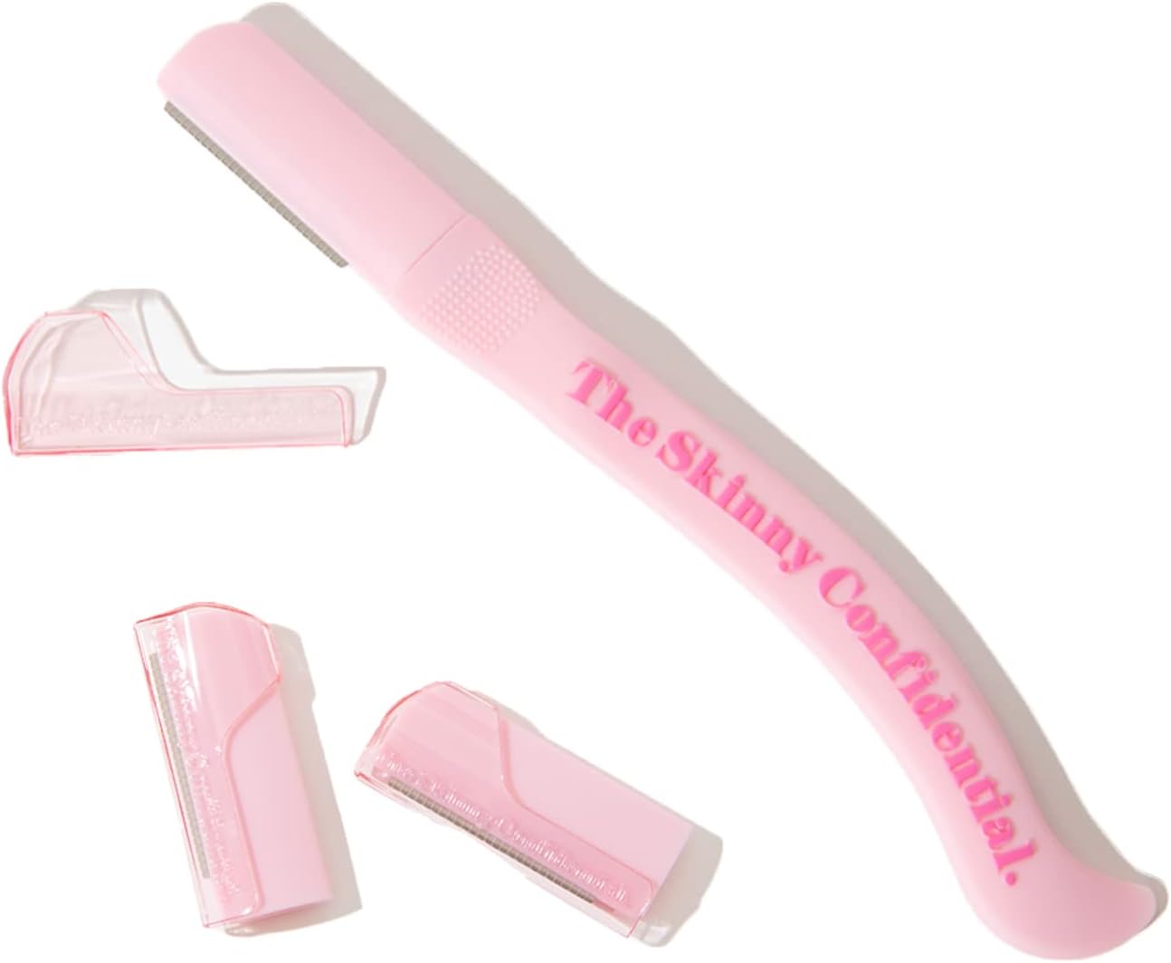 The Skinny ConfidentialHOT SHAVE Razor, No Fuzz Face Razor, Skincare Tool for Shaving & Exfoliating, Razors for Women, Dermaplaning Tool, Facial Hair Removal for Women, Clear Complexion & Soft Skin