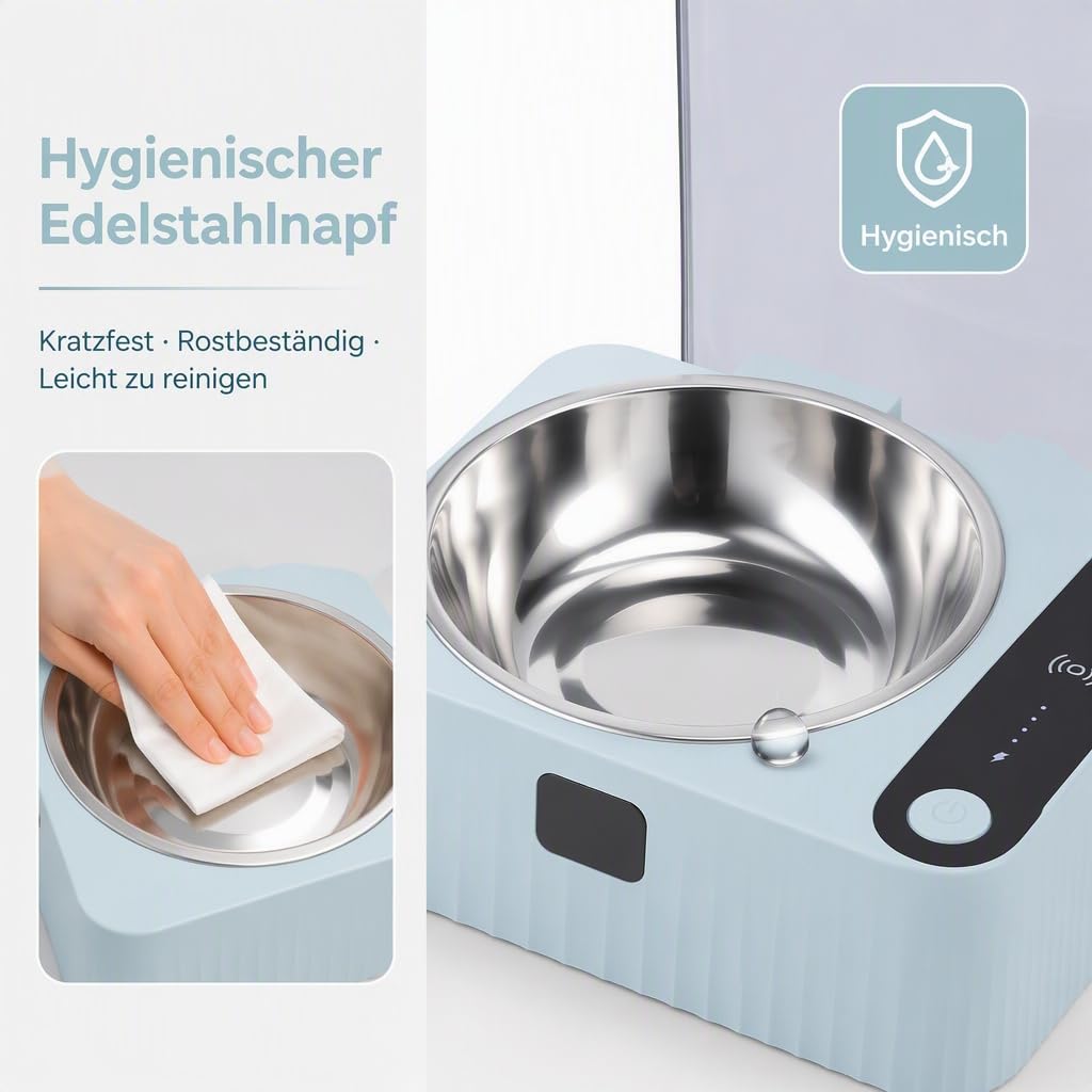 Sensor-Katzenfutterspender mit Intelligenter Sensorkappe, 350 ml