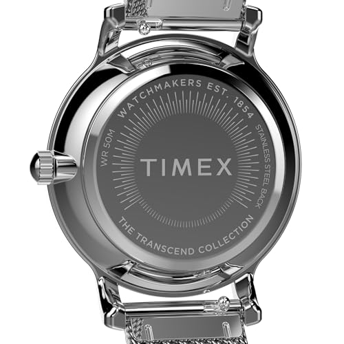 Image of Timex Transcend 34mm Women's Analog Watch | Stylish Modern Design