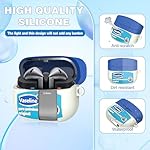 Case-Compatible-with-Samsung-Galaxy-Buds-3-Pro-Case-Buds-3-Case-2024-with-Cleaner-Kit-Cute-Funny-Cartoon-Shockproof-Design-Silicone-Protective-Cover-with-Keychain-for-Men-Girls-Women-Blue
