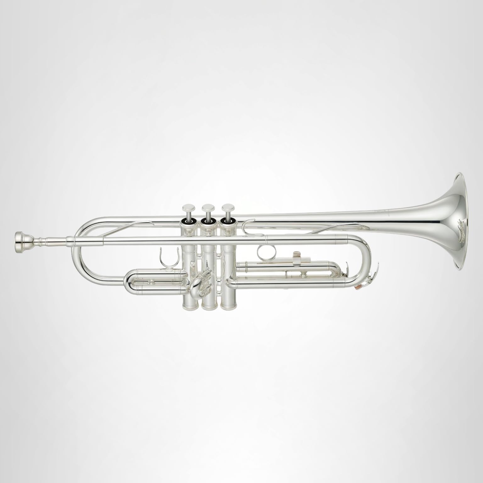 Amazon.com: Yamaha Trumpet Bb YTR 2330S Standard SILVER With 