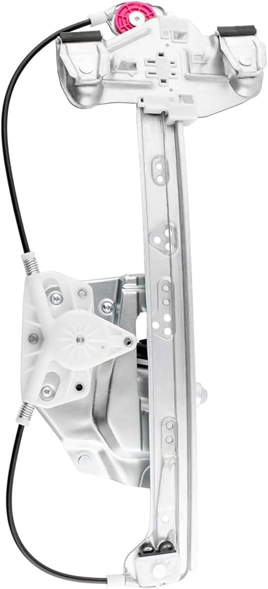 741-583 Rear Left Driver Side Power Window Regulator And Motor Assembly Fit For Cadillac DeVille 2000 2001 2002 2003 2004 2005 4.6L Replace# 19244838, 10393234, 25737258, GM1550119