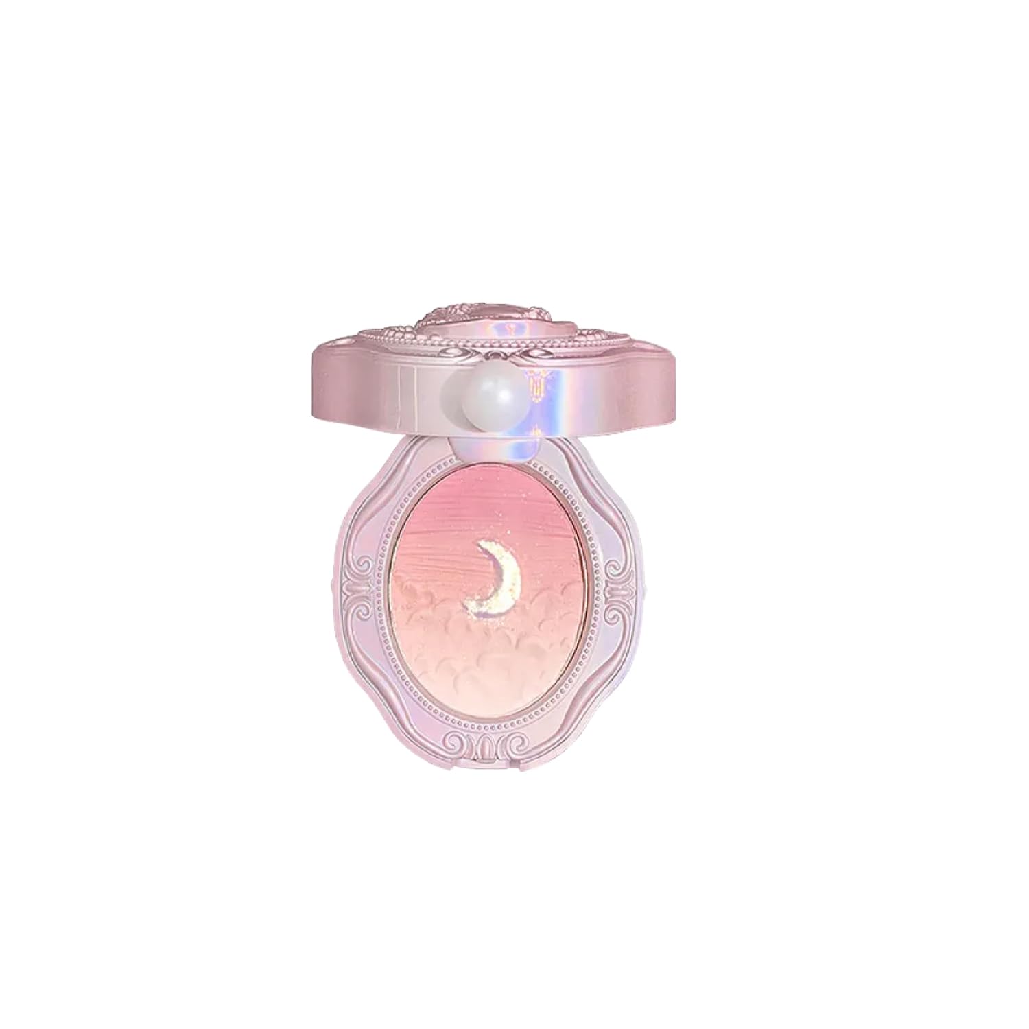 Oil Painting Series Relief Gradient Blusher & Highlighter & Contour - Natural Nude Makeup Blush - 6.8g (#788 Smoke Pink/Apricot Cream/Tulip Mist)