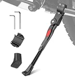 Adjustable Bicycle Kickstand&comma; Bike Side Support Kick Stand for 22 24 26 Inch Mountain Bike and 700 Road Bike