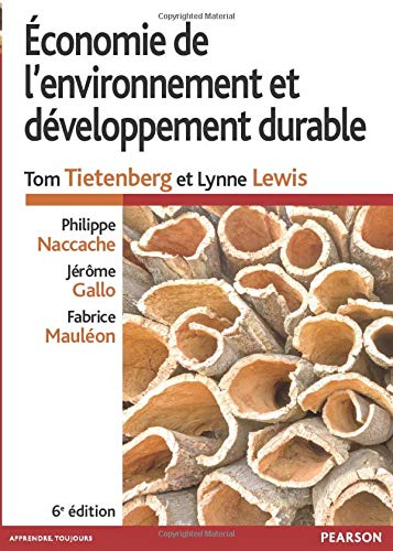 Télécharger Economie de l'environnement et du développement durable Livre eBook France