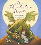 Der Mondscheindrache: Bilderbuch zum Vorlesen mit farbigen Illustrationen für Kinder ab 4 Jahre