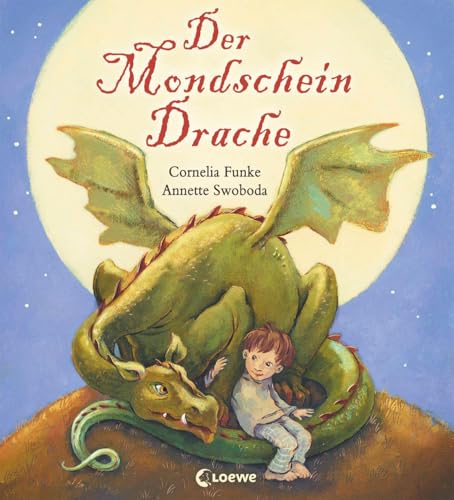 Der Mondscheindrache: Bilderbuch zum Vorlesen mit farbigen Illustrationen...