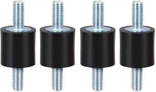 Soportes aisladores de goma M6, amortiguadores antivibraciones, bobinas para botes para mini bombas de caloragua divididas, motores diesel,