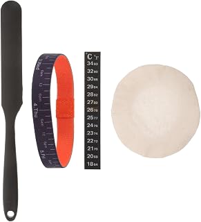 Sourdough Starter Jar Accessory Kit Date Band with Cloth Cover