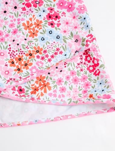 ZAFUL Women's Swim Skirt High Waisted Whip Stitch Bikini Bottoms Tummy Control Bathing Suit Bottom4