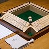 Shut The Box Dice Game, 2-4 Player Wooden Board Table Math Games, Classic Shut The Box Board Game