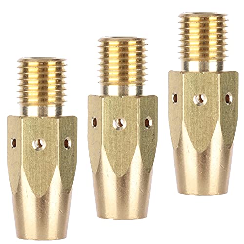 10Pcs Lassen Nozzles Messing Tip Lassen Pistool Houder Schroefdraad Interface Glossy Lassen Set Nozzles voor Miller M25… - Image 6