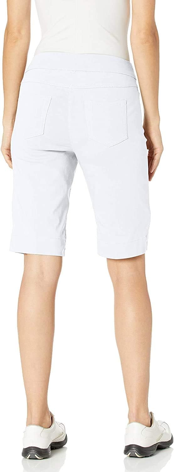 SLIM-SATION Women's Golf Wide Band Pull On Short with Real Pockets - Image 4