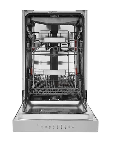 Bauknecht BSUO 3O33 PF X Unterbau Geschirrspüler 45 cm/ 10 Maßgedecke/PowerClean/ActiveDry/Besteckschublade/Hygieneprogramm