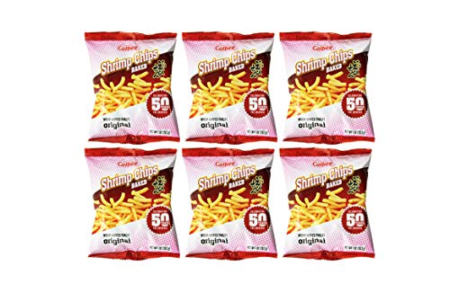 Calbee Baked Shrimp Chips (6 Pack, Total of 6oz)