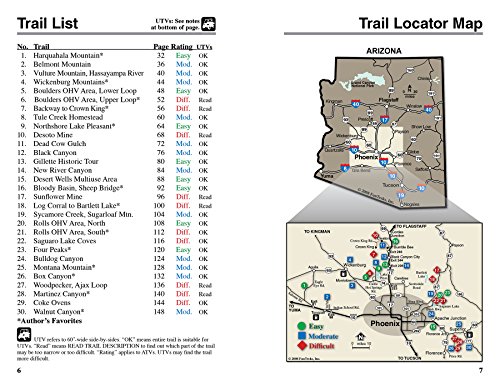 ATV Guide Arizona Phoenix Region (Atv Trails Guide)