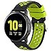 Fit for Samsung Galaxy Watch Active 2 40mm/ 44mm Watch Bands, Garmin Vivoactive 3 Music Bands, 20mm Quick Release Silicone Band Straps Wristbands for Galaxy Watch 42mm Women Men (Green)