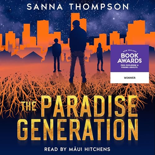 Diseño de la portada del título The Paradise Generation