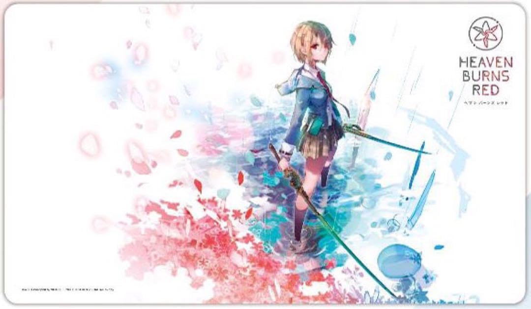 ヘブンバーンズレッド プレイマットラバーマットデスクマット