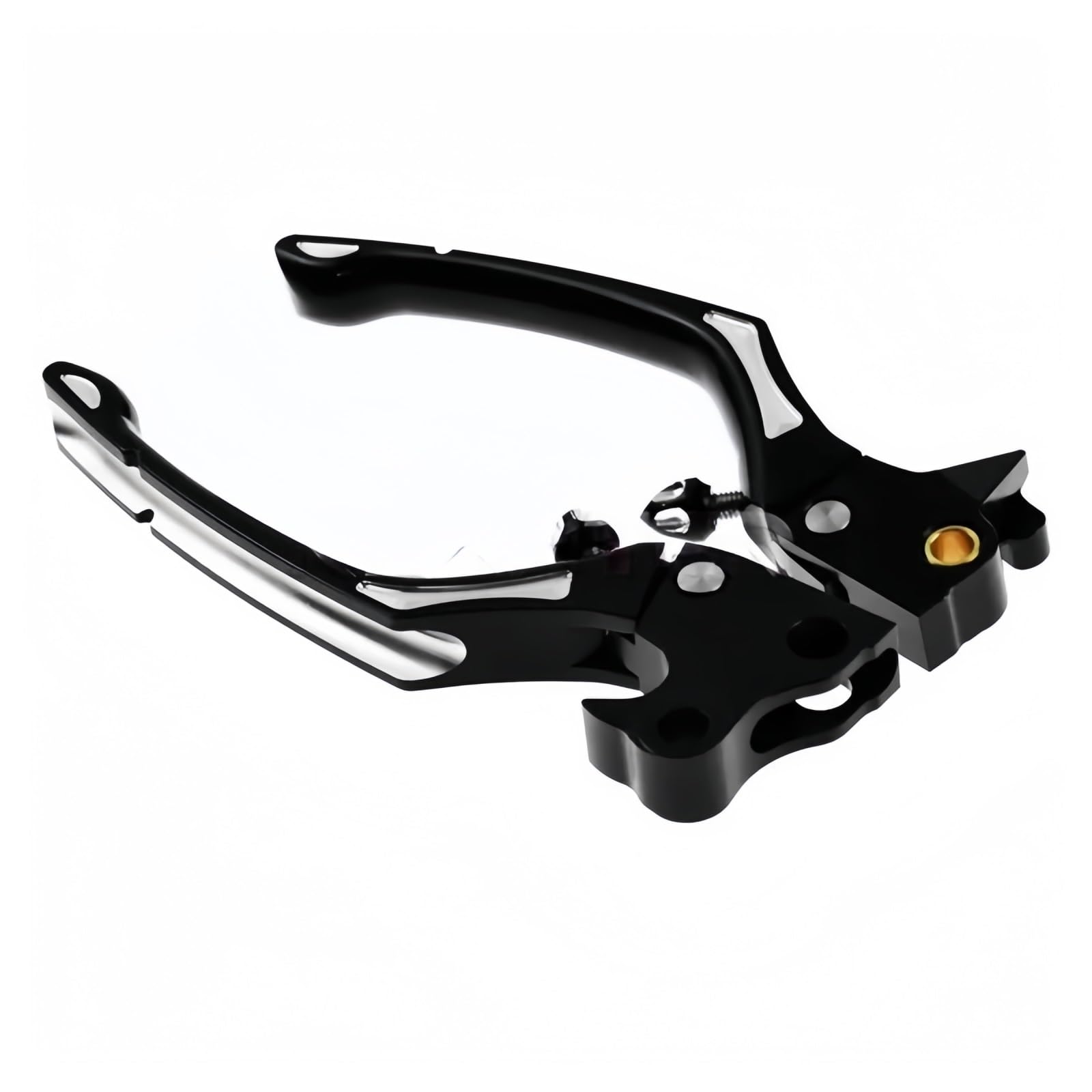 Palanca freno embrague Harley Sportster con ergonomía modelo D tacto suave
