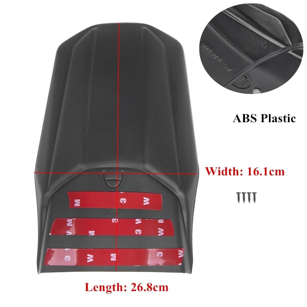 Extension De Garde-boue Avant Pour Honda CB500X (2019-2021) - Protection Anti-éclaboussures - Plastique ABS Noir - 2