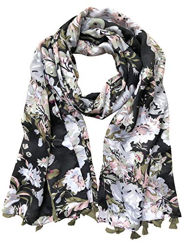Lightweight Women s Fashion Floral Printed Winter Fall Warm Scarves Scarf Shawl